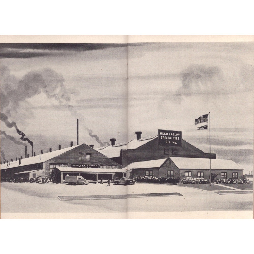 Vintage 1945 Metal and Alloy Specialties Company Inc Employee Welcome Booklet - Picture 4 of 4
